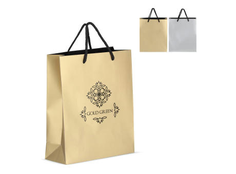 Product image Papier Geschenktasche 24 x 10 x 30cm 200g/m² bedrucken