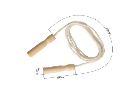 Springseil "Holz" Werbeartikel