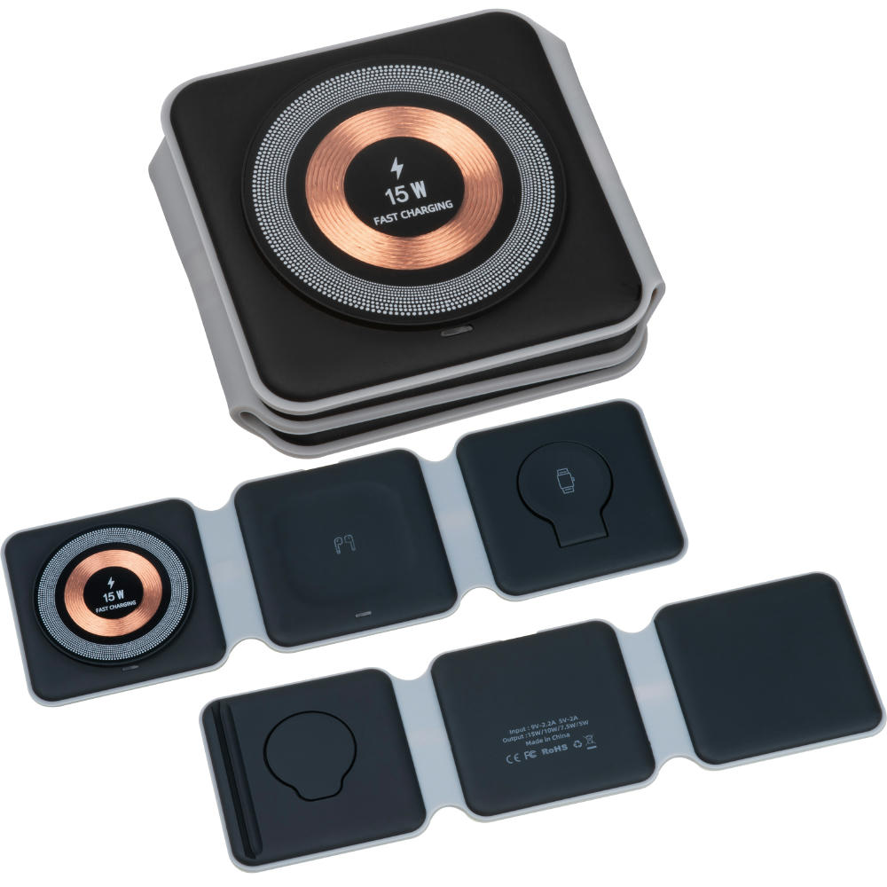 Product image 3 in 1 Wireless-Charger Werbeartikel