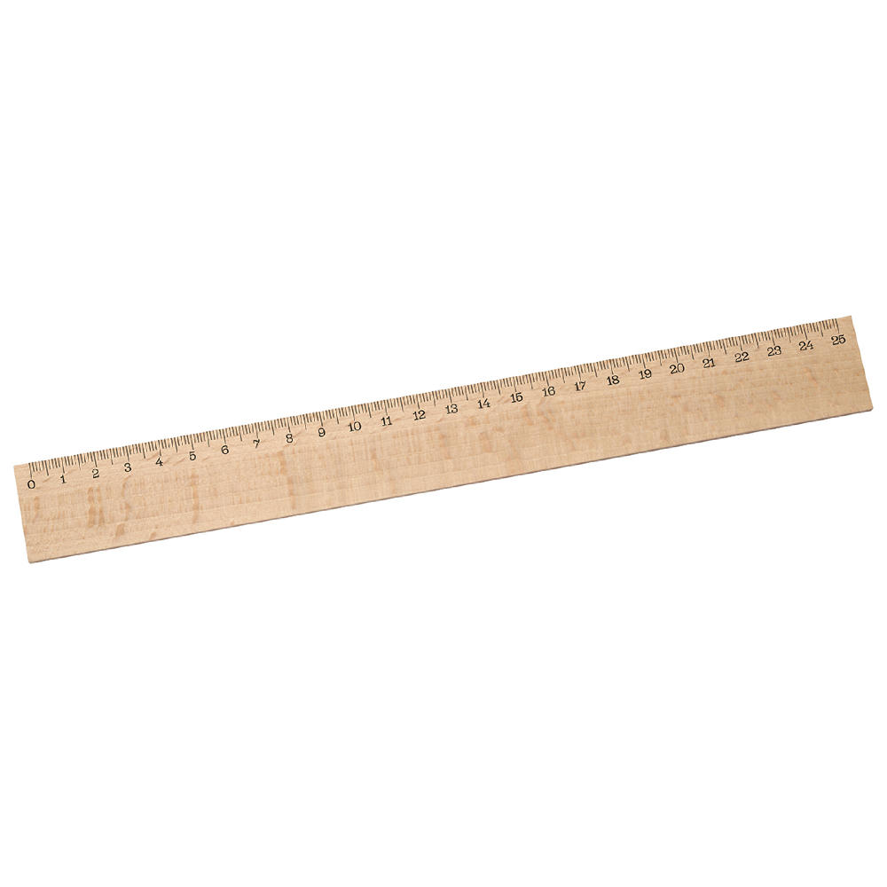 Product image Lineal Holz 25 cm Werbeartikel