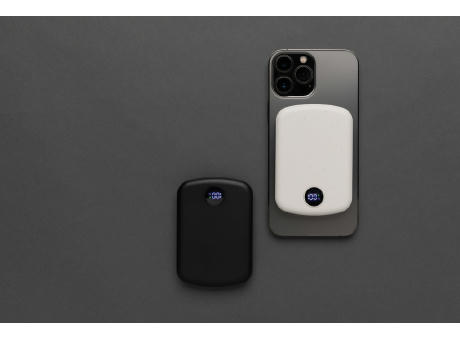 MagBoost 5.000mAh magnetische Powerbank aus RCS rec. Plastik bedrucken
