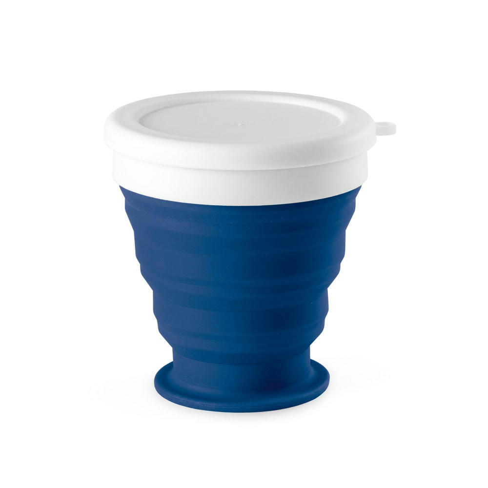 Product image ASTRADA. faltbarer Reisebecher aus Silikon und PP 250 ml Werbeartikel
