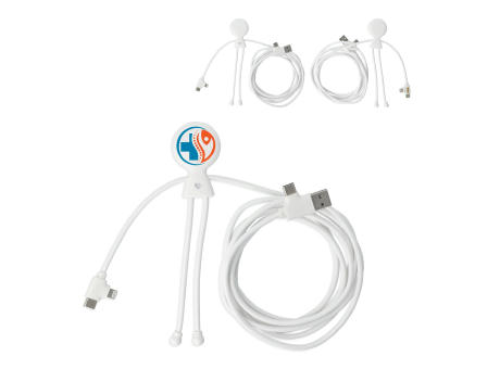 2092 - Xoopar Mr. Bio Lang 60 W PD Multi-Ladekabel 2 Meter   Werbeartikel