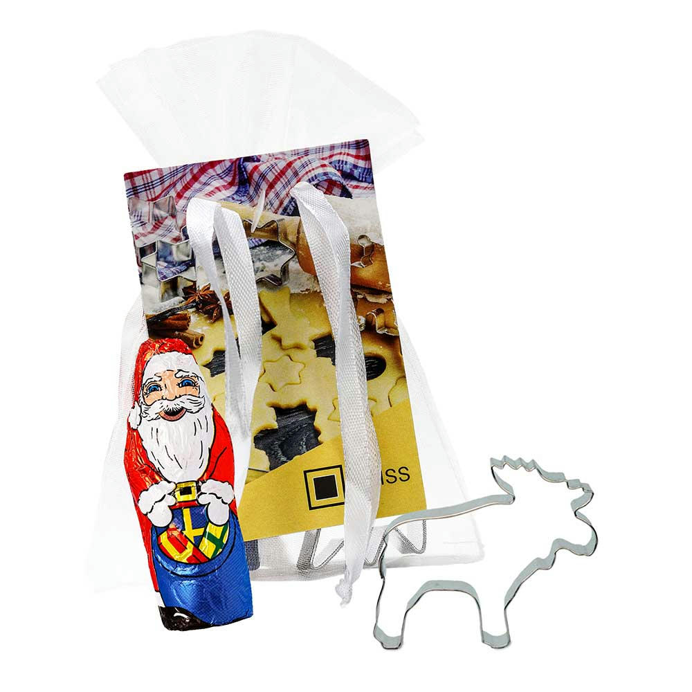 Product image Backförmchen Schoko-Set - Elch Werbeartikel