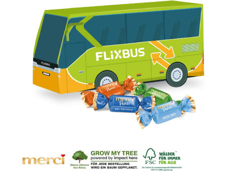 Product image 3D PRÄSENT „BUS” bedrucken