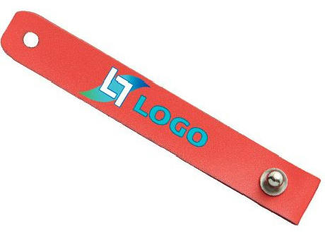 Kabelbinder, rot Werbeartikel