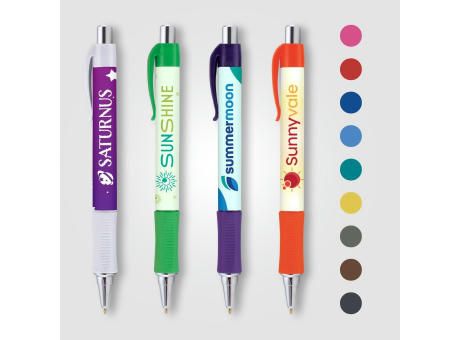 ‭Hepburn Chrome Kugelschreiber bedrucken