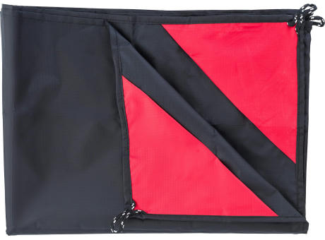 Faltbare Decke aus Polyester Amal Werbeartikel