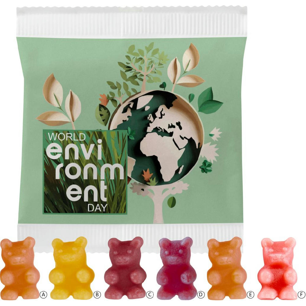 Product image Tee-Bären® im Papiertütchen Werbeartikel