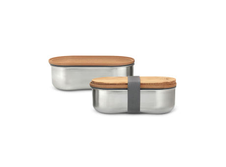 Black+Blum Stainless Steel Double Bento Box Werbeartikel