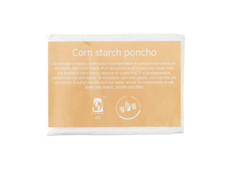 Corn Poncho Regenponcho Werbeartikel