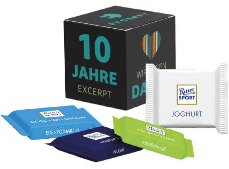 Werbewürfel Ritter SPORT mini Werbeartikel
