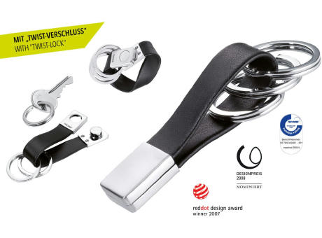 TROIKA Schlüsselanhänger TWISTER Werbeartikel