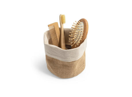 Product image DUCASSE. Mehrzweckbeutel aus Jute (260g/m²) und Baumwolle (120g/m²) bedrucken