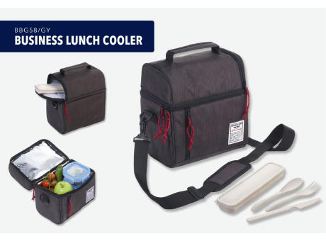TROIKA Isoliertasche BUSINESS LUNCH COOLER Werbeartikel