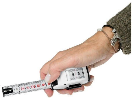 Bandmaß "Window Tape 5 M weiß" bedrucken