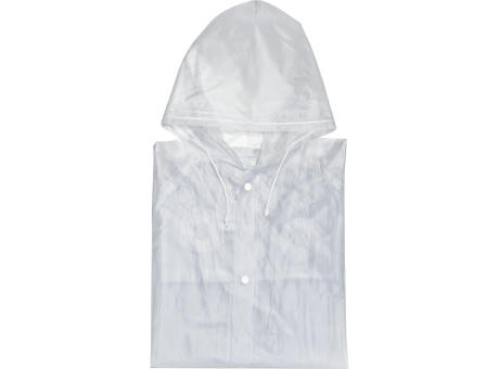 Product image Regenjacke mit Druckknöpfen und Kapuze Werbeartikel