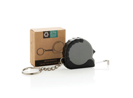 MeasureMate 1m Schlüsselband aus RCS recyceltem ABS bedrucken