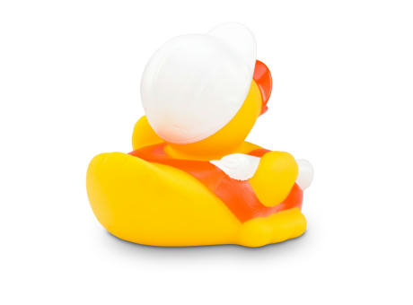 Werbeente Bob Bauleiter Werbeartikel