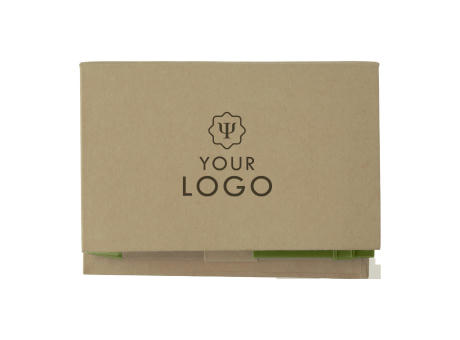 Zettelhalter aus Karton Glenn Werbeartikel