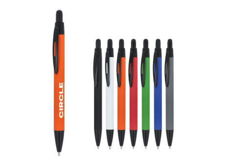 Kugelschreiber Alaska Softtouch mit Stylus R-AL Werbeartikel