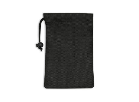 BERNAL. Sporthandtuch aus recyceltem Polyester (100% rPET) dient zur Erfrischung mit Vliesstoffbeutel Werbeartikel