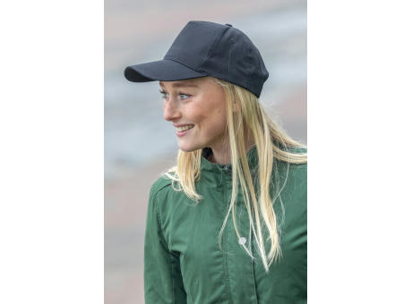 Impact 5 Panel Kappe aus 190gr rCotton mit AWARE™ Tracer Werbeartikel