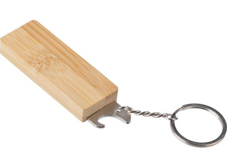 Product image Bambus-Schlüsselhalter Klaus bedrucken