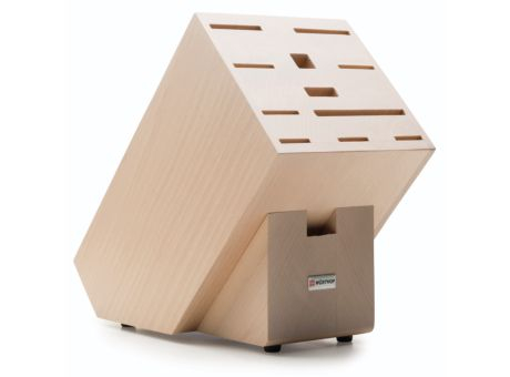 Wüsthof Messerblock Buchenholz natur für 12 Teile bedrucken