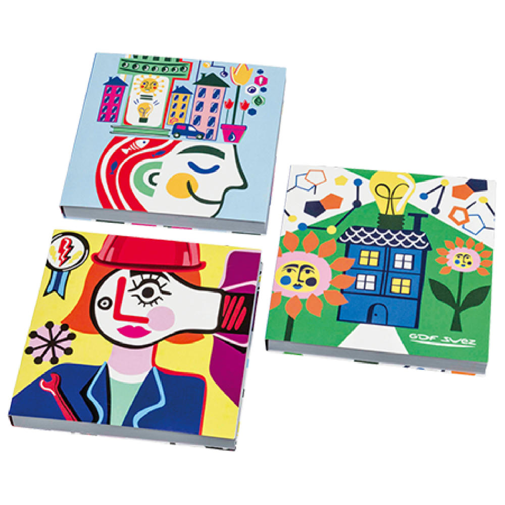 Product image Haftnotizen in Umschlag 70x75 mm 25 Blatt Werbeartikel