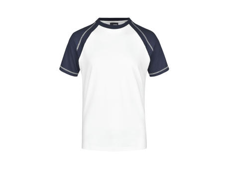 weiß/blau (white/navy)