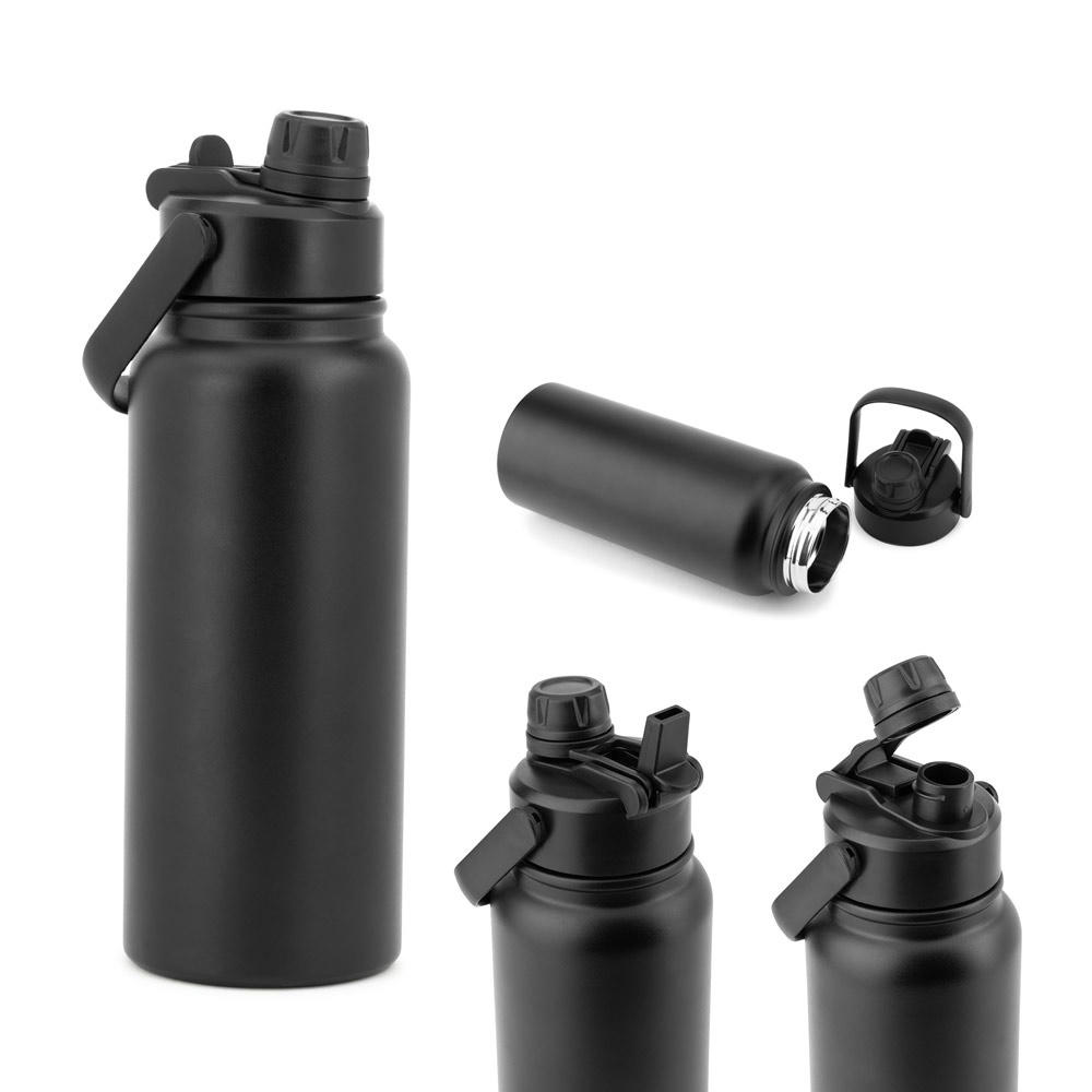 Product image ALCARAZ. Flasche aus Edelstahl (90 % recycelt), doppelwandig vakuumisoliert Werbeartikel