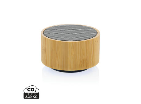 Product image Kabelloser 3W-Lautsprecher aus RCS rKunststoff & Bambus Werbeartikel