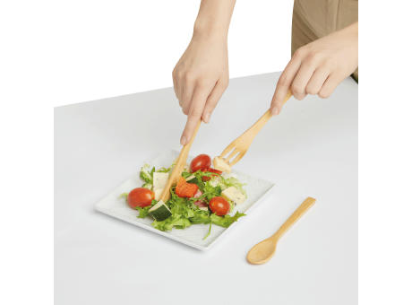 NATURAL TRIP - Bambus Besteckset Werbeartikel