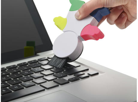 Textmarkerin Figur-Form aus Kunststoff Ella bedrucken