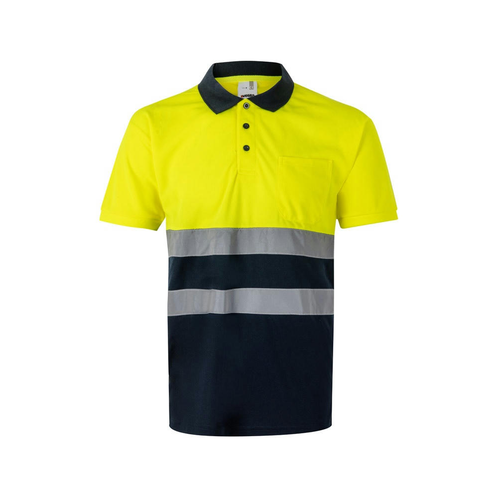 VL FORTUNA. Poloshirt (140g/m²) im Bird-Eye-Design mit kurzen Ärmeln, aus Polyester (100%) Werbeartikel