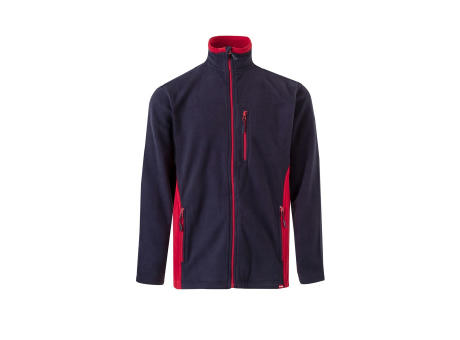 VL GERAS. Zweifarbige Fleecejacke (220g/m²) aus Polyester (100%) bedrucken
