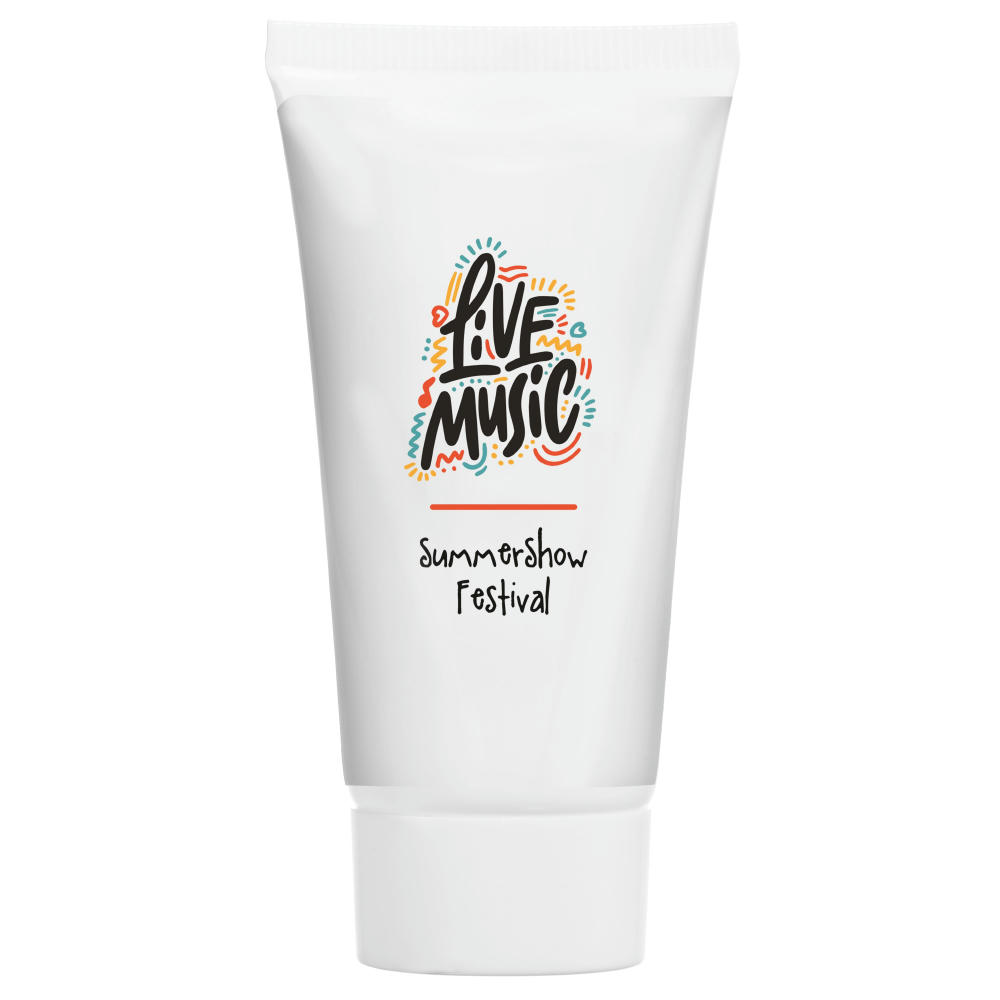 Sonnenschutzcreme LSF50 25 ml (ab 100 Stück) Werbeartikel