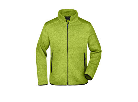 Product image Men's Knitted Fleece Jacket - Modische Strickfleece Jacke mit Stehkragen Werbeartikel