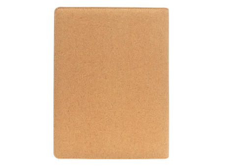 Deluxe Kork Portfolio A4 mit Stift Werbeartikel