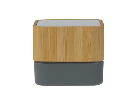 Speaker bamboo square 3W Werbeartikel