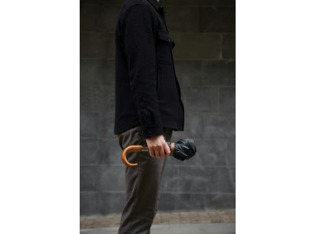 VINGA Bosler AWARE™ 21" faltbarer Schirm aus recyceltem PET Werbeartikel