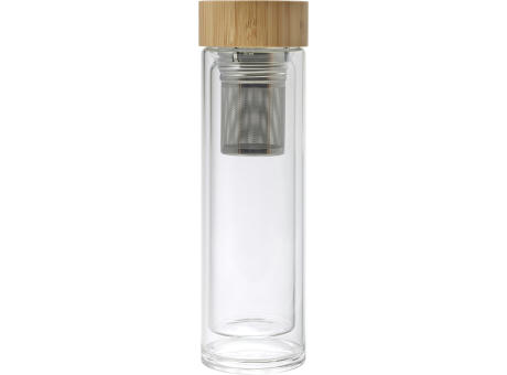 Product image Doppelwandige Glasflasche Vicente Werbeartikel