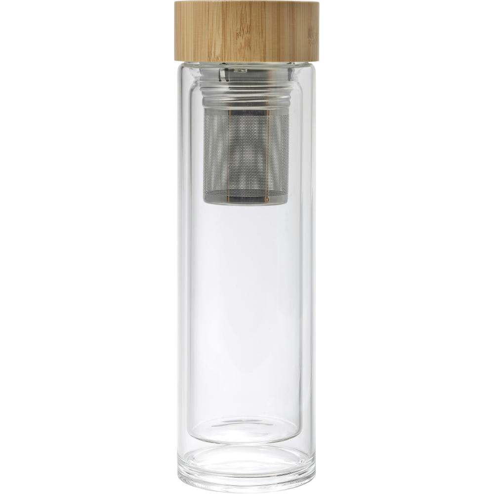 Product image Doppelwandige Glasflasche Vicente Werbeartikel