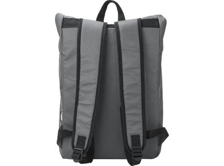 rPET-Polyester (600D) Rucksack mit Rollverschluss Evie bedrucken