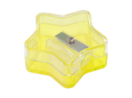 Unterteil gelb-transparent, Oberteil glasklar