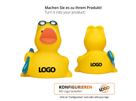 Quietsche-Ente Surfer Werbeartikel