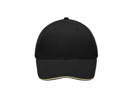 Light Brushed Sandwich Cap - Hochwertige, leichte und weiche 6 Panel Cap Werbeartikel
