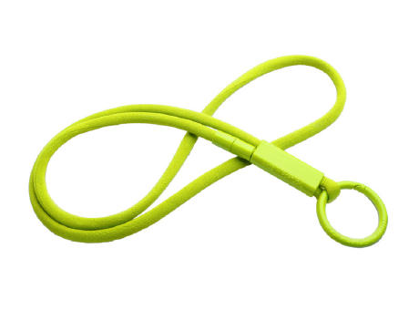 Tubyard Lanyard mit Band aus recyceltem Kunststoff Werbeartikel