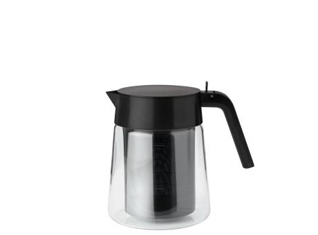 Stelton Nohr Glaskanne black metallic Werbeartikel